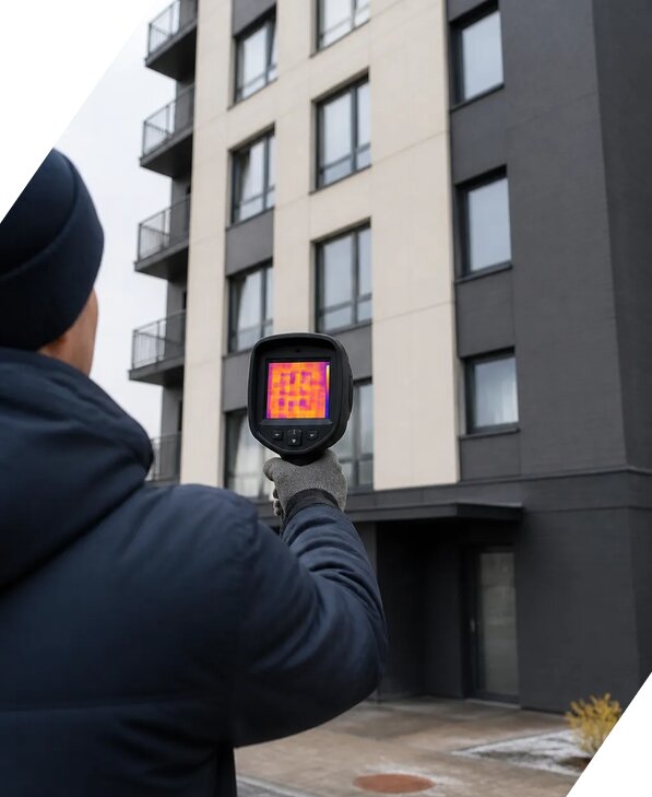 Тепловизионное обследование зданий в Нальчике от 5182 р. | ЭкспертизаРоссия