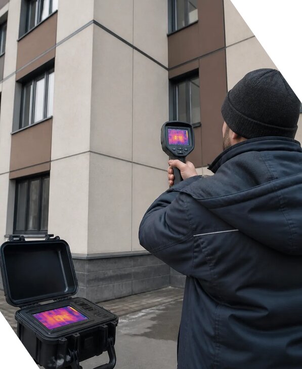 Тепловизионное обследование зданий и сооружений в Нальчике